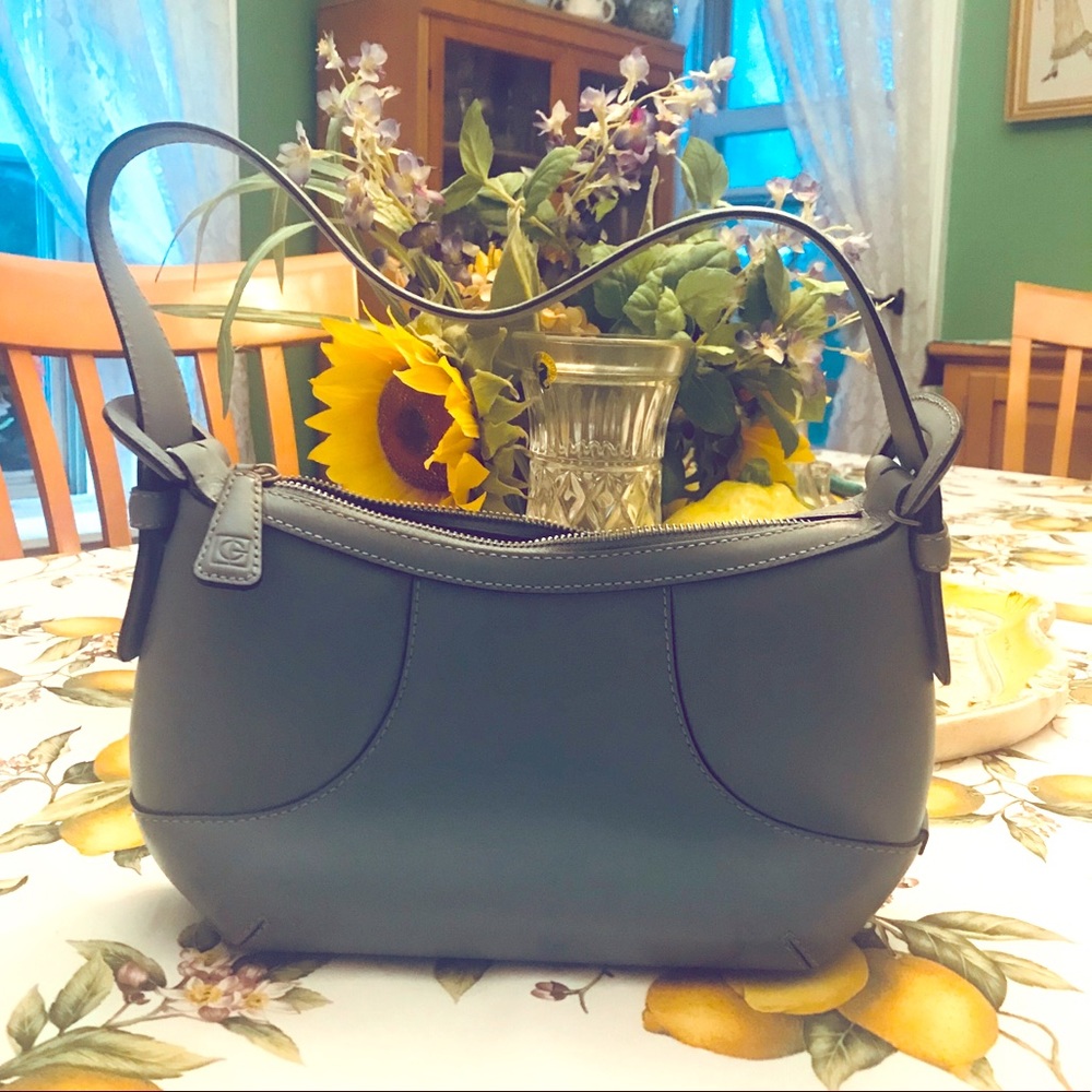 Cole Haan authentic blue retro style handbag